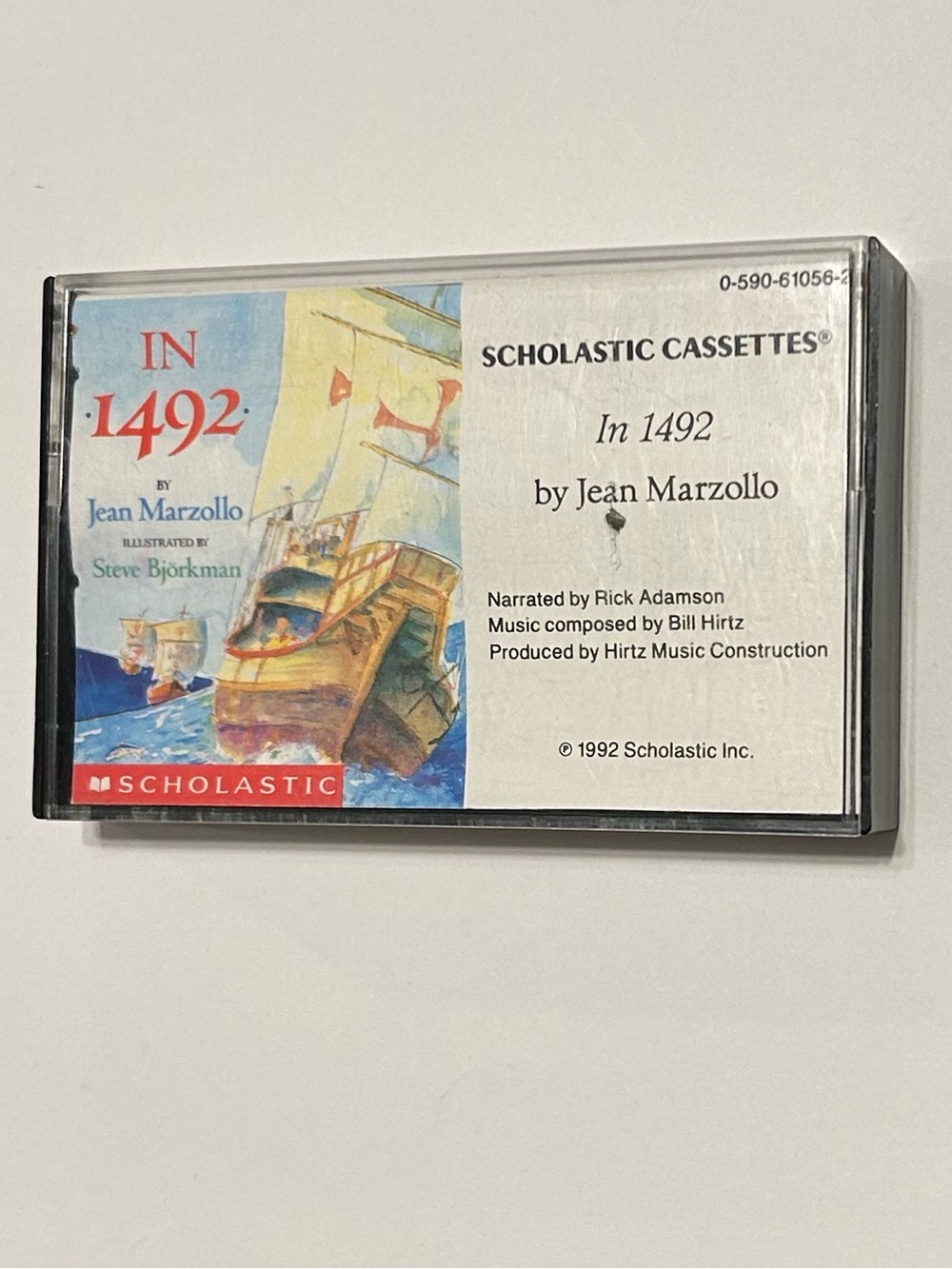 Scholastic Cassettes In 1492